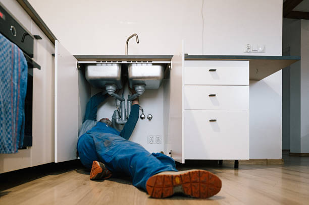 Professional Drain Cleaning technician working in South Windsor, CT